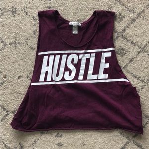 Forever 21 Hustle cut off tank XS